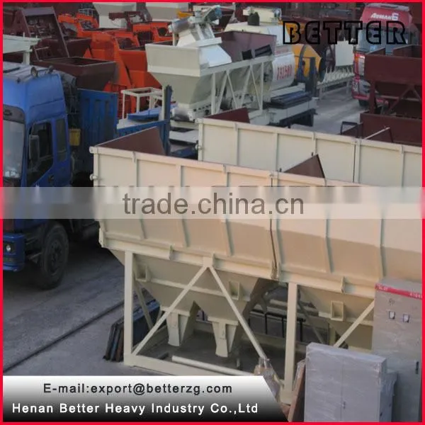 the machine for concrete batching passed certification of ISO9001