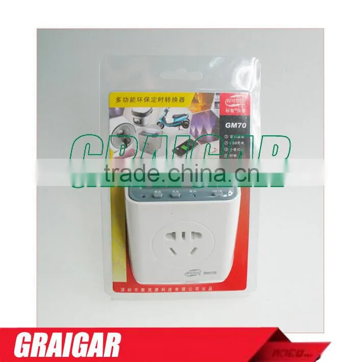 GM70 Multi-function ep timer Time Setting Range: Recyling Weekly or daily as per the programmed from 1 minute to 168 hour
