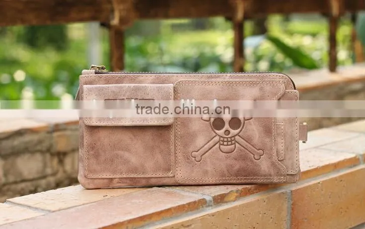 unique men's wallets One Piece men's business walltes