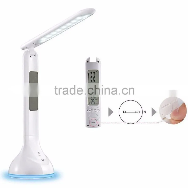 Table Lamp,Calendar Reading Lamp,Eye-caring LED Desk Lamp(3W, Dimmable, Touch Control,Rechargeable,Portable,)