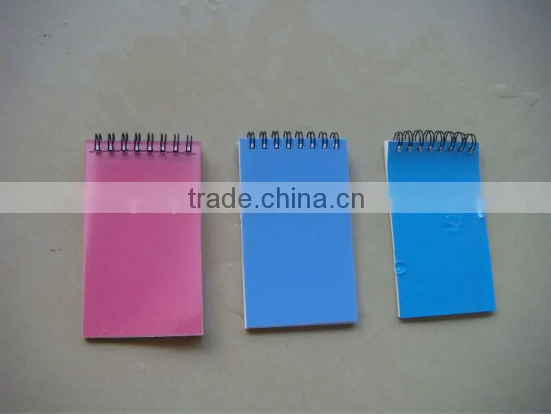 Wholesale High quality Waterproof Notebook With Pen Mini Custom Notebook