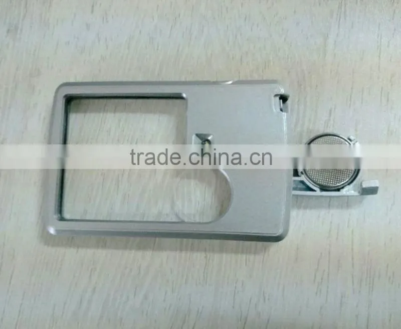 credit card magnifying glass with light /magnifying lamp reading glasses