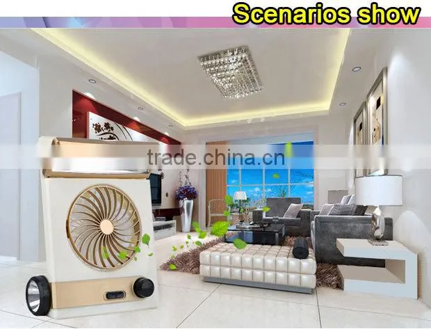 High quality new style Factory wholesale solar table fan