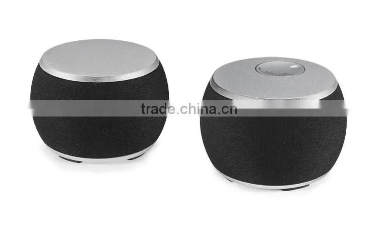 Double Drum Shape Multimedia Hot Selling Digital Tablet Speaker