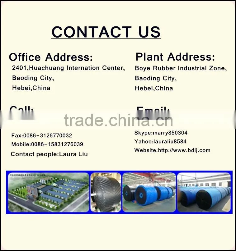 chevron V rubber conveyor belt