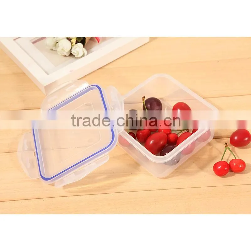 Eco-Friendly plastic Stocked Freshness preservation disposable food container