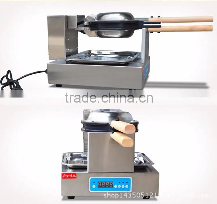 Commercial Microcomputer Digital Eggettes Electric luxurious Stainless steel Eggettes Bubble Waffle Maker