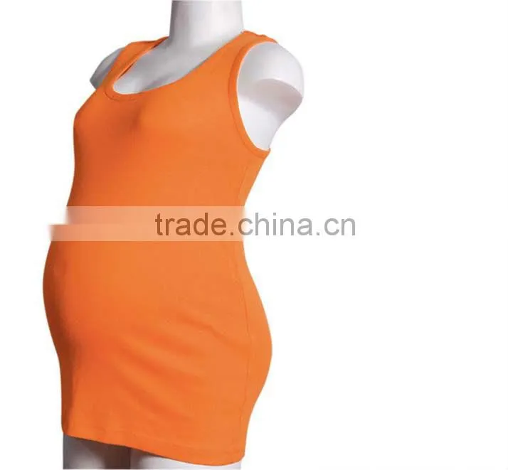 2016 New plus size Maternity Cotton Camisole top for Pregnant woman