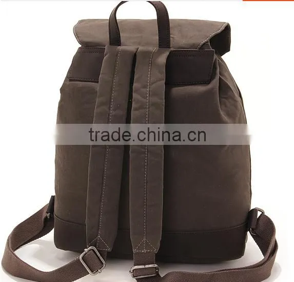 Canvas vintage backpack Bag for man(CAS15-052)