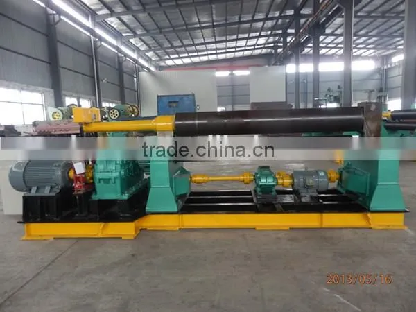 3 roller asymmetrical plate rolling machine W11F-3*1500/roll plate bending machine/plate bending rolling machine
