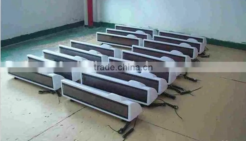 6mm pxiels outdoor top taxi led display screen