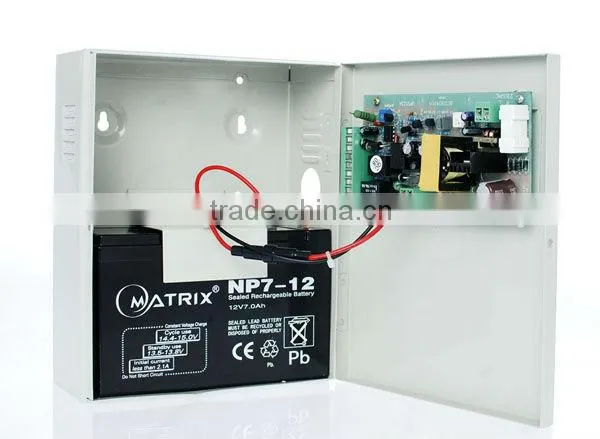 High security ups power supply for access control system