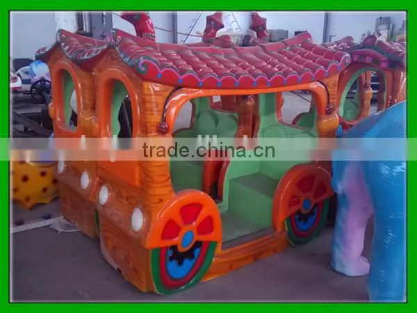Amusement park 14 seats kids electric train