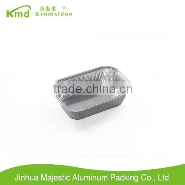 2016 New Style Aluminium Foil Rectangular Food Packing Container