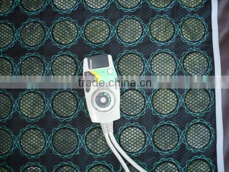Portable far infrared heating mat jade stone infrared thermal mat massage