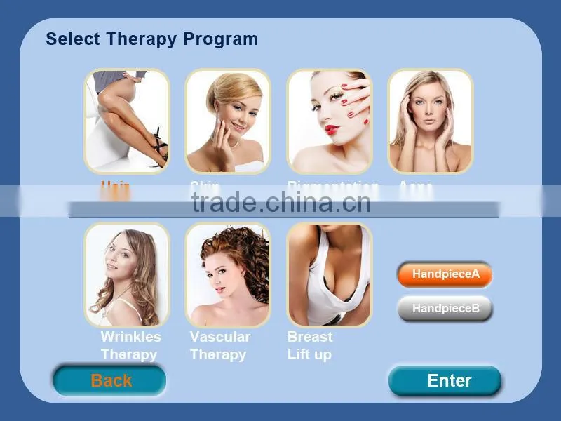 Economical and professional elight hair removal machine