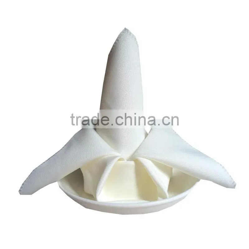 wholesale solid color 48x48cm table napkin for restaurant and party decoration