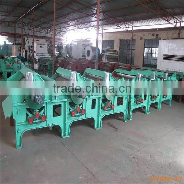 large stock and low price Fabric cotton waste recycling machine