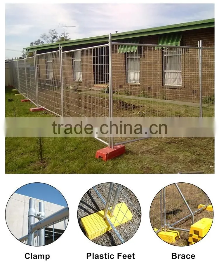 Good Quality construction removable fence for wholesales