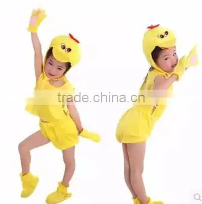 Performance Dress Up Sleeveless Kids Tiger Animal Costumes