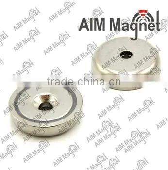 D20mm pot magnet with stem