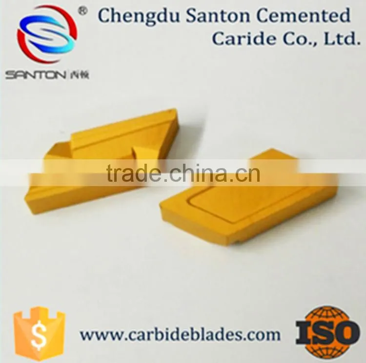 High density knux160405 cutting blade catalogue OEM available for roughing and finishing