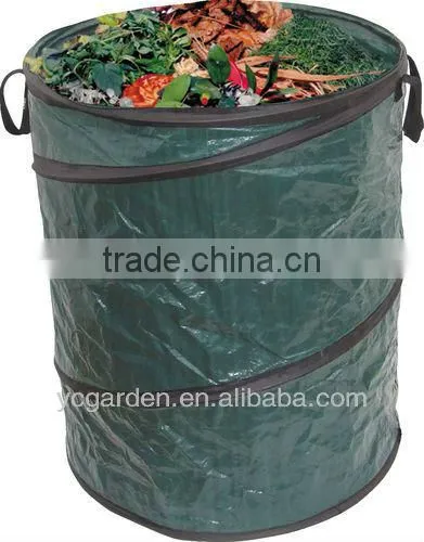 printed pop up garden bag PP PE oxford jute material garden bag wholesaler