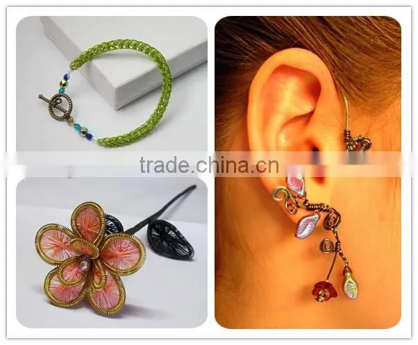 jewelry DIY mixed color colored copper wire