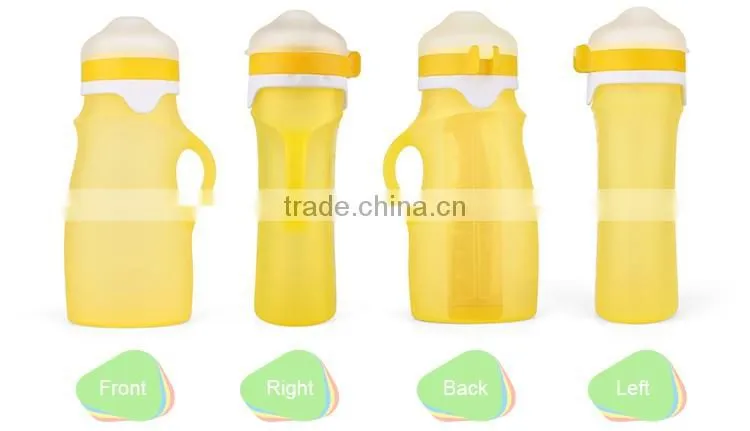 baby glass feeding bottles with silicone sleeve