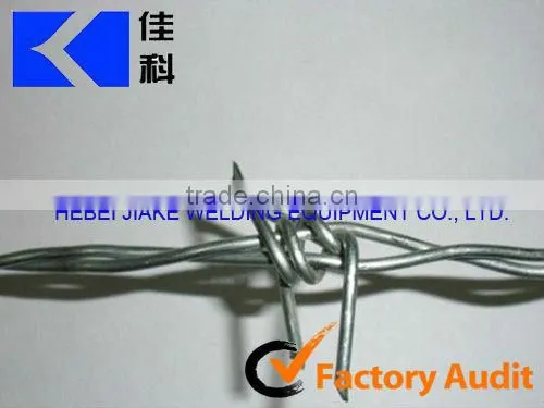 electro galvanized wire barbed wire machines production line