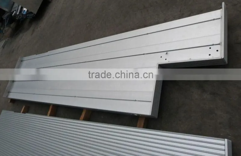 Aluminum alloy anti-slip platen, accessory for engineering truck