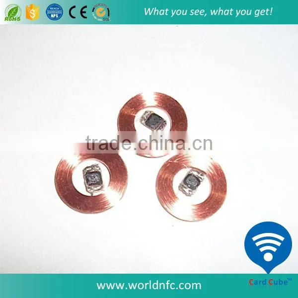 Printed 13.56MHz Rewritable RFID 1K F08 Small NFC Tag