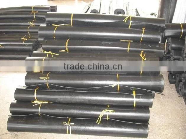 Fire resistant black rubber sheet roll