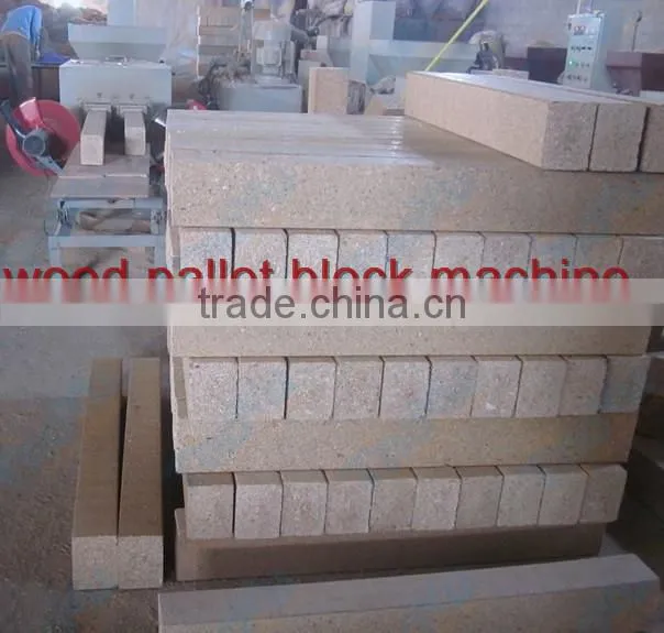 Wood Pallet Feet Making Machine/Tray feet Making Machine/Sawdust pressed pallet block making machine