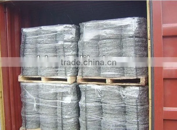2014 Anlida SWG 12#*14#,14#*14#,16#*18#PVC&Galvanized Barbed Wire(Joint Venture Manufacturer)