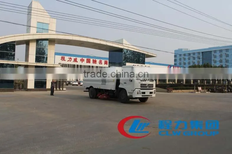 high quality low price vacuum road sweeper truck