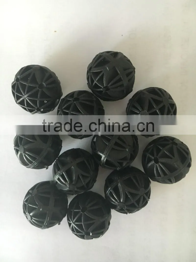 Professional export low price plastic bio ball China manufacture black bioballs