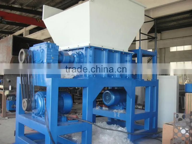 Two shaft jumbo bag shredder