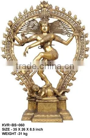 shiva as nataraja statue for decorative