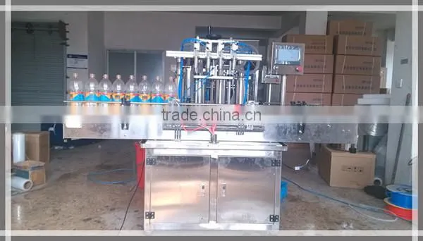 Four Heads Fully Automatic Visosity Soy Filling Machine