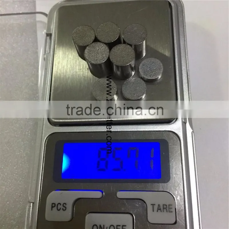 blown/ black/green color tungsten putty