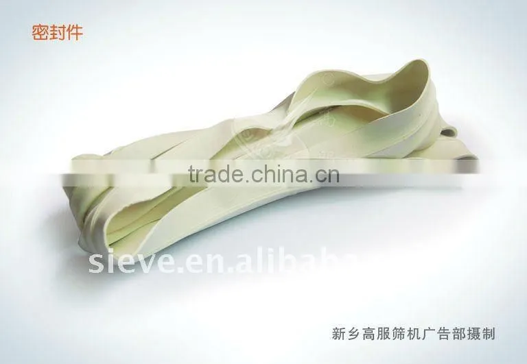 Vibrating screen-rubber gasket