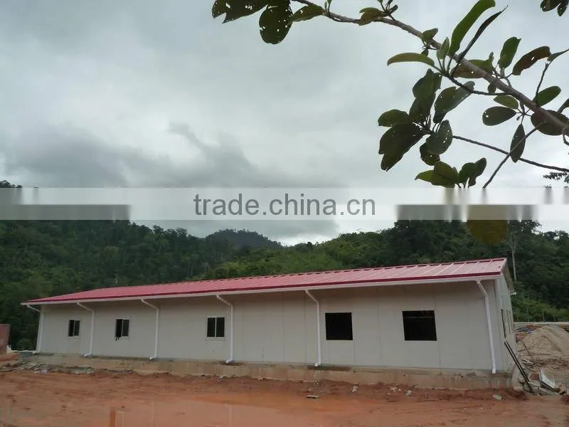 prefabricated accommodation cabin steel metal building
