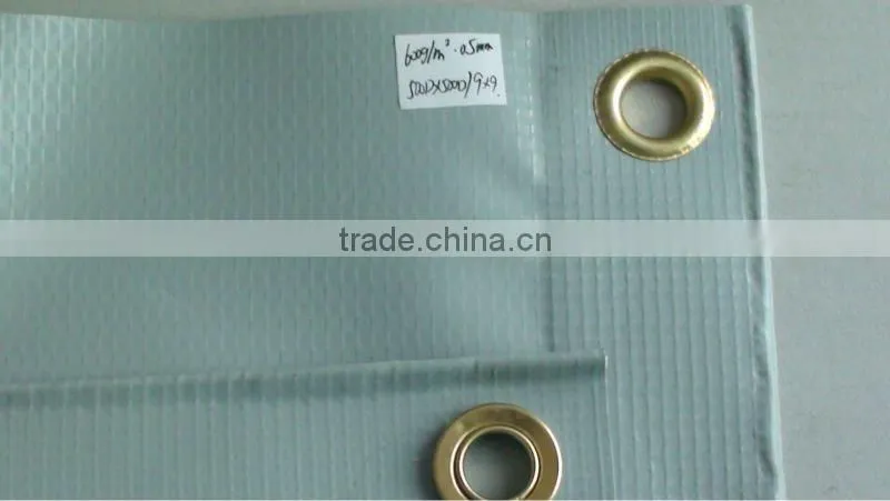 Polyester PVC Laminated Fireproof Soundproof Fabric For Japan Market