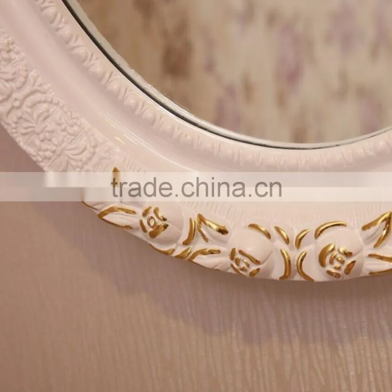 Elegant home decorative oval wall mirror