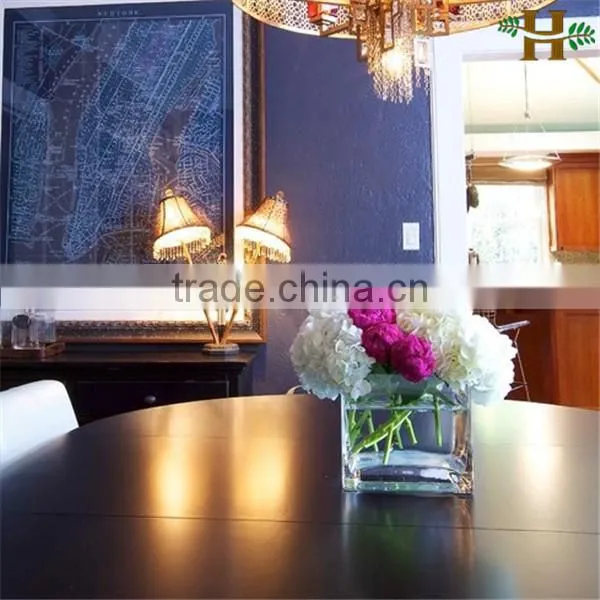 square glass vase wholesale cheap