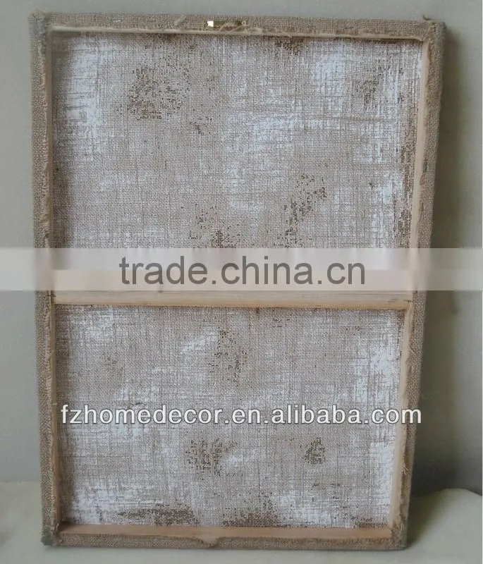 Jute/linen fabric wall decor wall hanging decoration