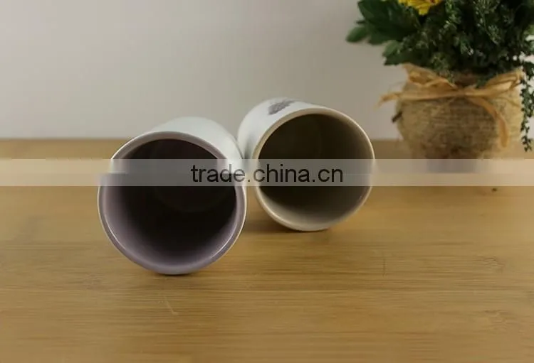 cheap votive customized print wedding decorative porcelain candle jars ceramic pillar tea light outdoor candle holders