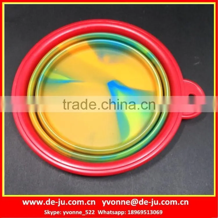 Travel Collapsible Silicone Melamine Pet Bowl