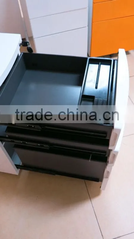 3 Drawers Metal Mobile Filing Cabinet